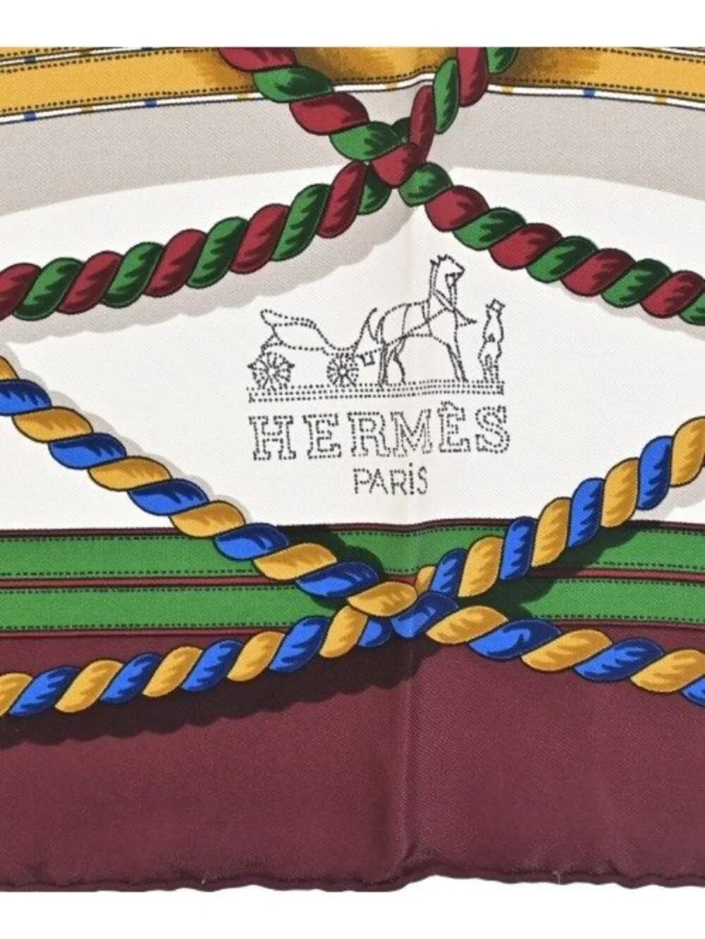 ★SOLD★ Hermes Bandana Scarf Red - Picture 3 of 7